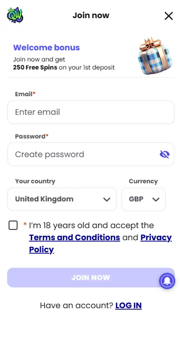 Mobile Registration
