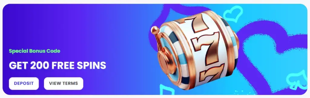 Special Bonus Code with Free Spins