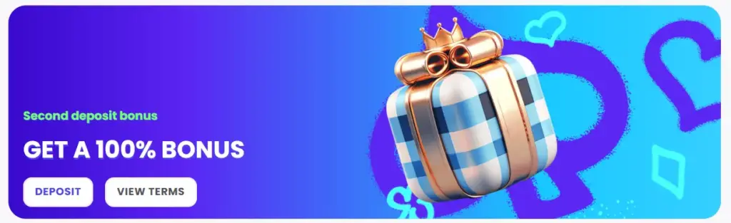 Second Deposit Bonus